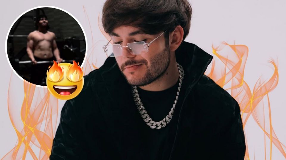 Tito Double P presume su trabajado físico