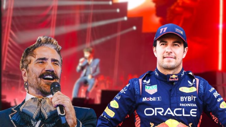 Checo Peréz sorprende en concierto de Alejandro Fernández: "Nada más porque no sabes"