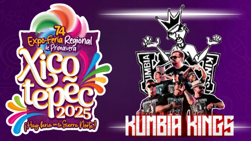 Kumbia Kings se presentará en el cierre de la Feria de la Primavera Xicotepec 2025