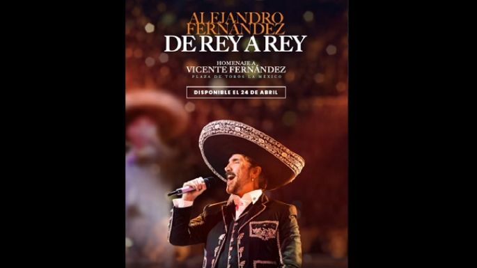 El álbum pre-order “De Rey a Rey” de Alejandro Fernández ya está disponible