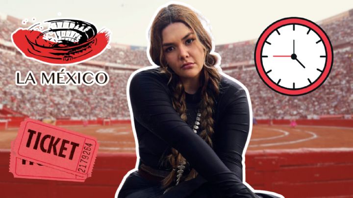 ¿A qué hora empieza el concierto de Yuridia HOY en la Plaza de Toros México?