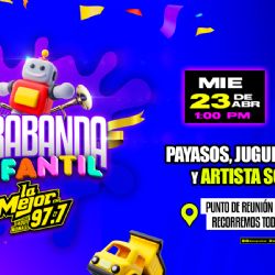 No te pierdas nuestra Carabanda Infantil