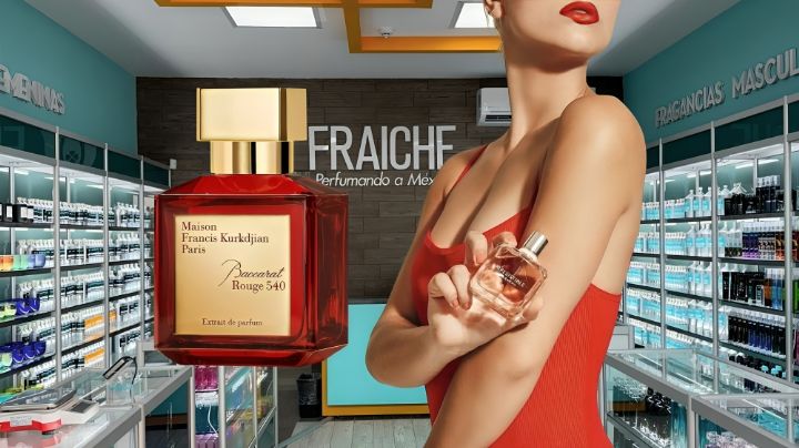 Este es el perfume de Fraiche que huele idéntico al Rouge 540 de Baccarat