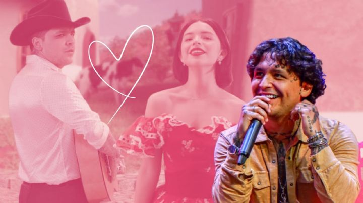 Christian Nodal confiesa que se enamoró de Ángela Aguilar cuando ella tenía 13 y él 18 años