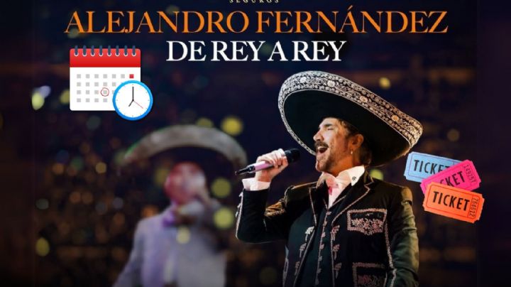 Alejandro Fernández anuncia último show en la CDMX: Fechas, precios y venta de boletos