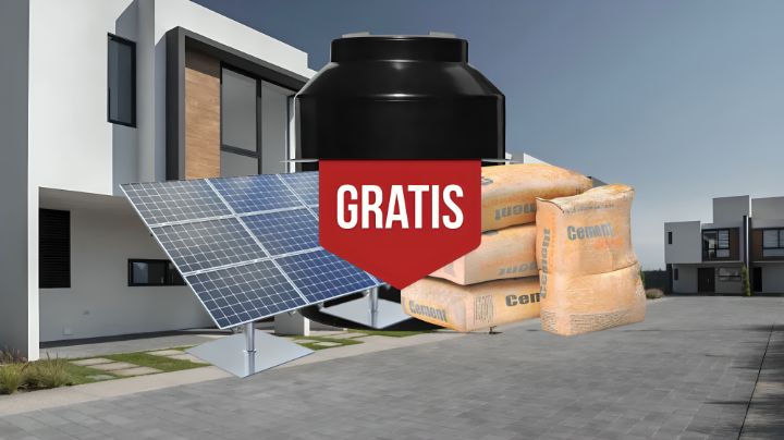 Vivienda para el Bienestar 2025: Así puedes obtener GRATIS Tinacos, paneles solares, cemento y captadores pluviales