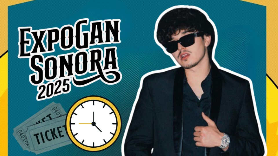 Gabito Ballesteros se presentará HOY en la ExpoGan Sonora 2025