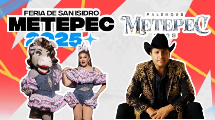 Feria San Isidro Metepec 2025: ¿Qué artistas se presentarán HOY 3 de mayo en el Teatro del Pueblo y en el Palenque?