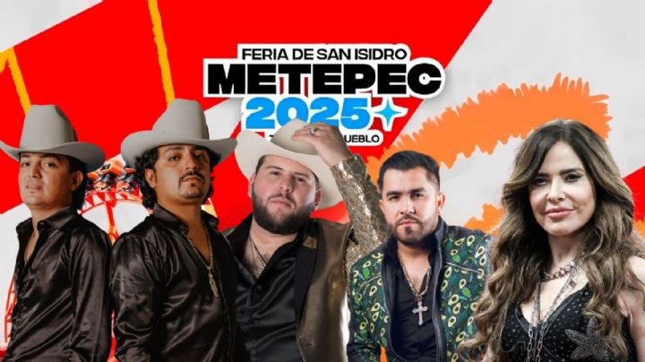 Feria San Isidro Metepec 2025: Artistas que darán concierto esta semana del 5 al 11 de mayo en el Teatro del Pueblo y Palenque