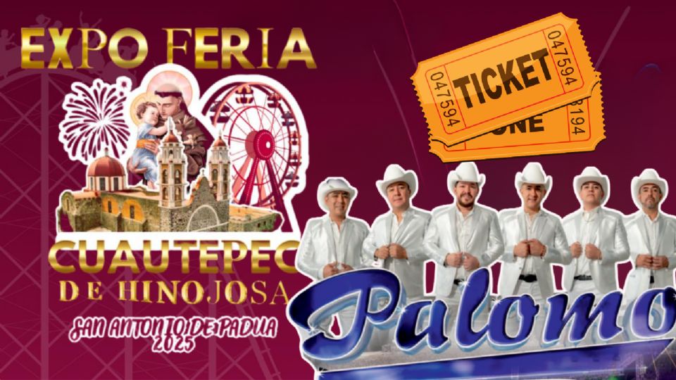 Grupo Palomo se presentará HOY en la Expo Feria Cuautepec de Hinojosa 2025