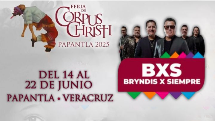 Feria Corpus Christi Papantla 2025: ¿Qué artista dará concierto GRATIS hoy 18 de junio en Veracruz?