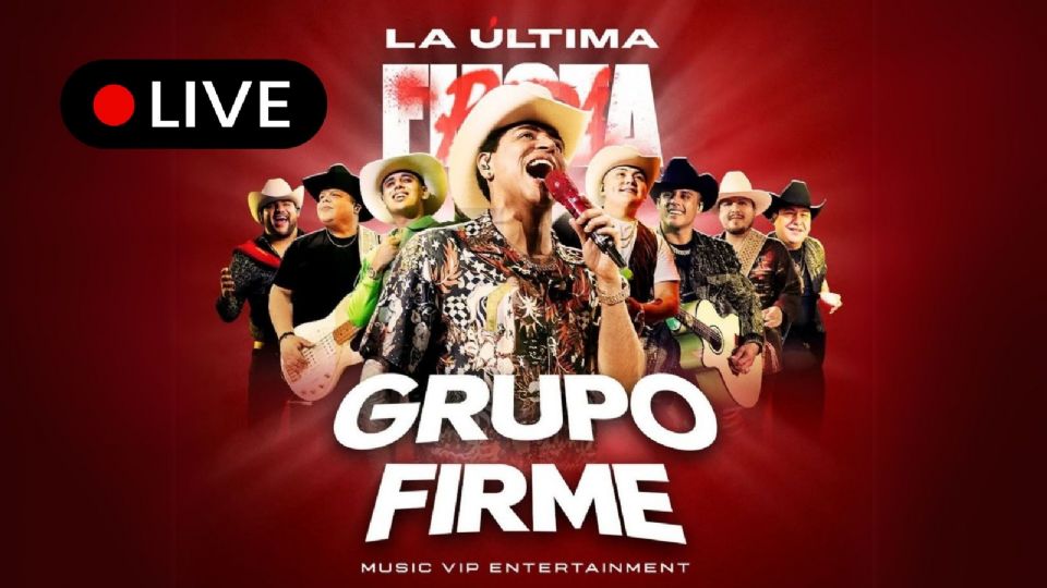 Concierto de Grupo Firme será transmitido en vivo