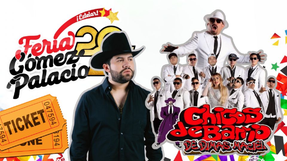 Estos son los artistas que se presentarán HOY en la Expo Feria Gómez Palacio 2025