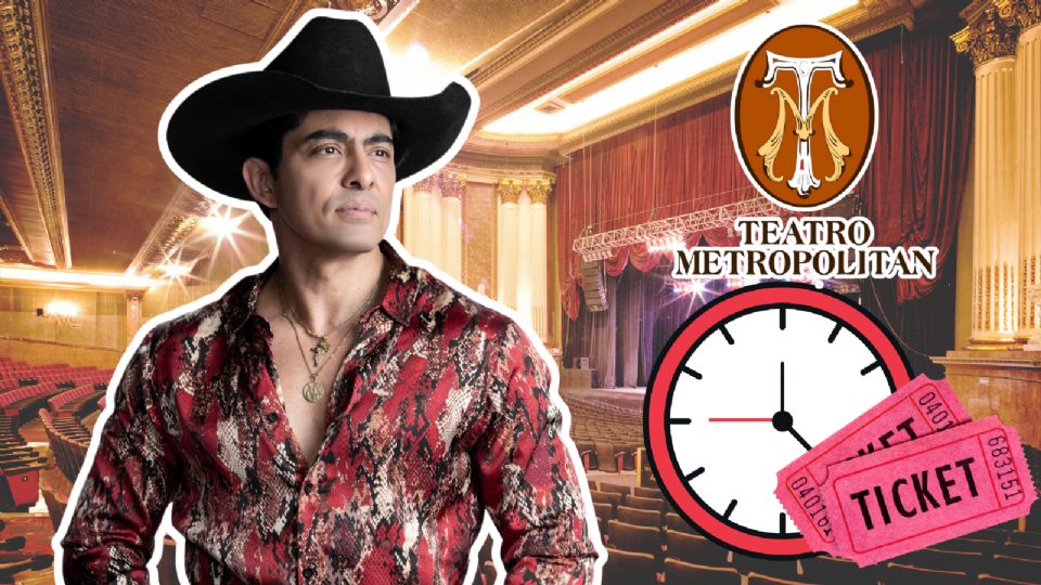 Víctor García se presentará en el Teatro Metropólitan de la CDMX