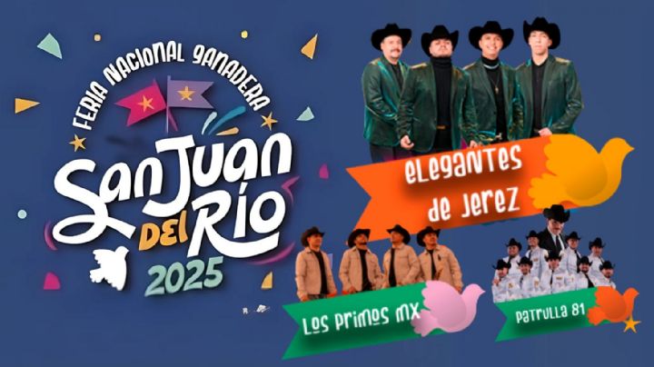 Feria San Juan del Río 2025: ¿Qué artistas darán concierto HOY 24 de junio en Querétaro?