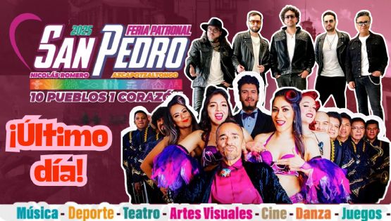 Feria San Pedro Azcapotzaltongo 2025: Programa de artistas y actividades de HOY 29 de junio en el EDOMEX durante la CLAUSURA