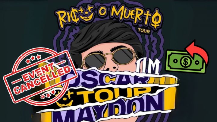 Óscar Maydon cancela conciertos en México: ¿Qué pasará con los boletos adquiridos?