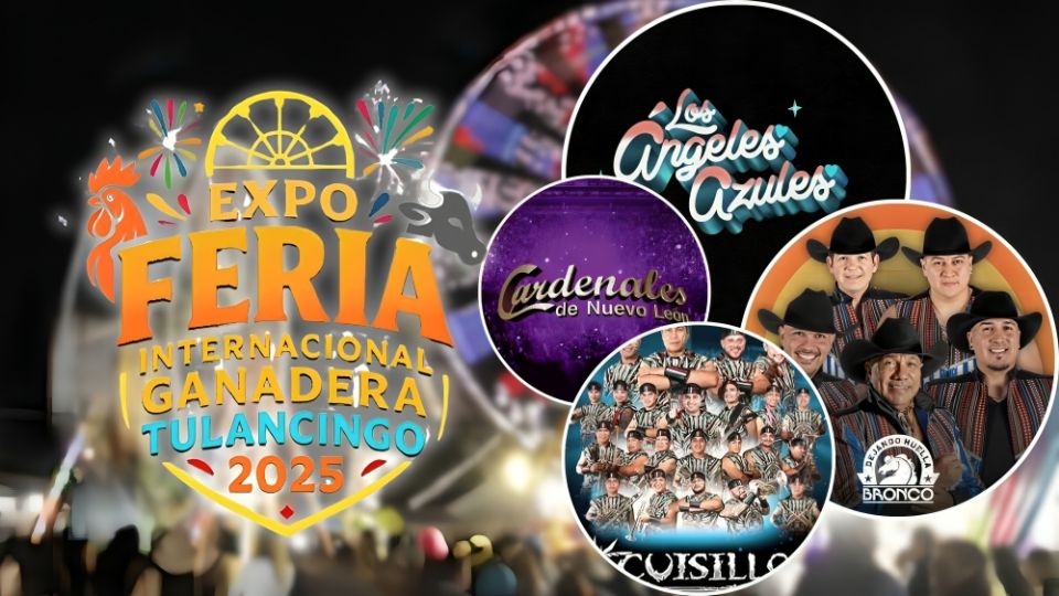 Cartelera del Teatro del Pueblo de la Expo Feria Internacional de Tulancingo 2025