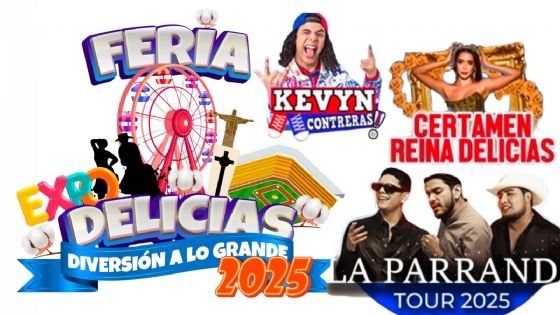 Feria Expo Delicias 2025: Cartelera de artistas que darán concierto esta semana del 14 al 20 julio