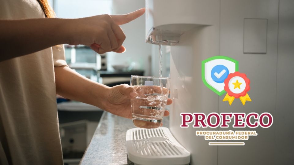 Los purificadores de agua que aprueba Profeco