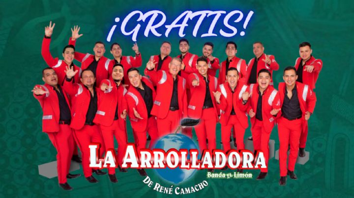 La Arrolladora GRATIS en concierto 2025: Fecha, lugar y cómo asistir
