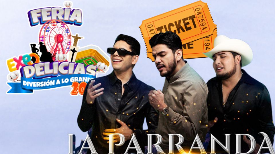 La Parranda Tour se presentará HOY en la Feria Expo Delicias Chihuahua 2025.