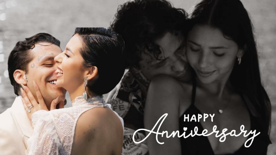 Ángela Aguilar y Christian Nodal celebran su primer aniversario