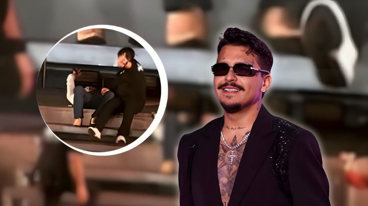 Christian Nodal protagoniza bochornoso momento al cantar borracho en pleno escenario | VIDEO