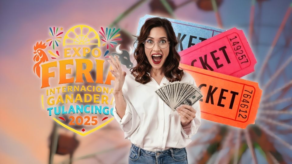 Precio de los paquetes para los juegos mecánicos de la Feria de Tulancingo 2025