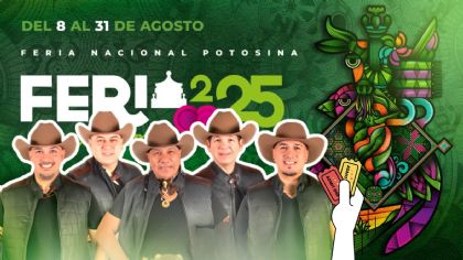 Feria Nacional Potosina 2025: ¿A qué hora inicia el concierto GRATIS de Bronco en el Teatro del Pueblo?