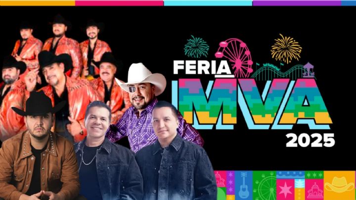 Feria Monclova 2025: Cartelera oficial de artistas que darán concierto GRATIS del 2 al 19 de octubre