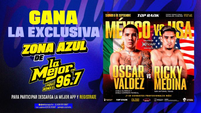 LA ZONA AZUL DE LA MEJOR 96.7