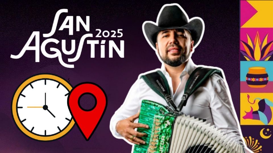Fidel Rueda se presentará HOY en la Feria San Agustín Tlaxco 2025.