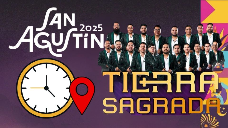 Banda Tierra Sagrada se presentará HOY en la Feria San Agustín Tlaxco 2025