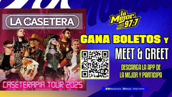 GANA BOLETOS Y MEET PARA VER A LA CASETERA