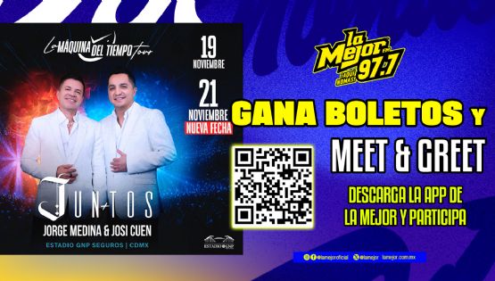 GANA BOLETOS Y MEET PARA VER A JUNTOS EN CONCIERTO