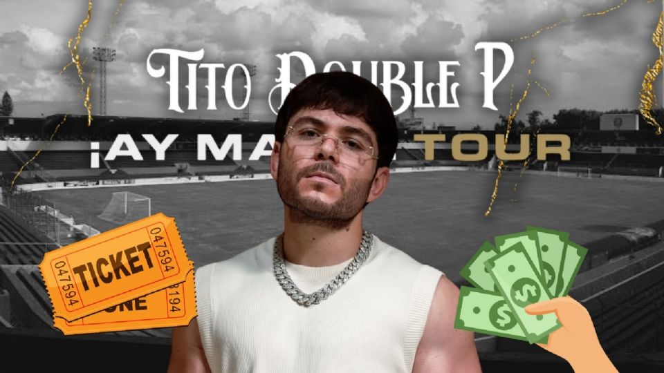Tito Double P en Guadalajara Zonas y precios de los boletos