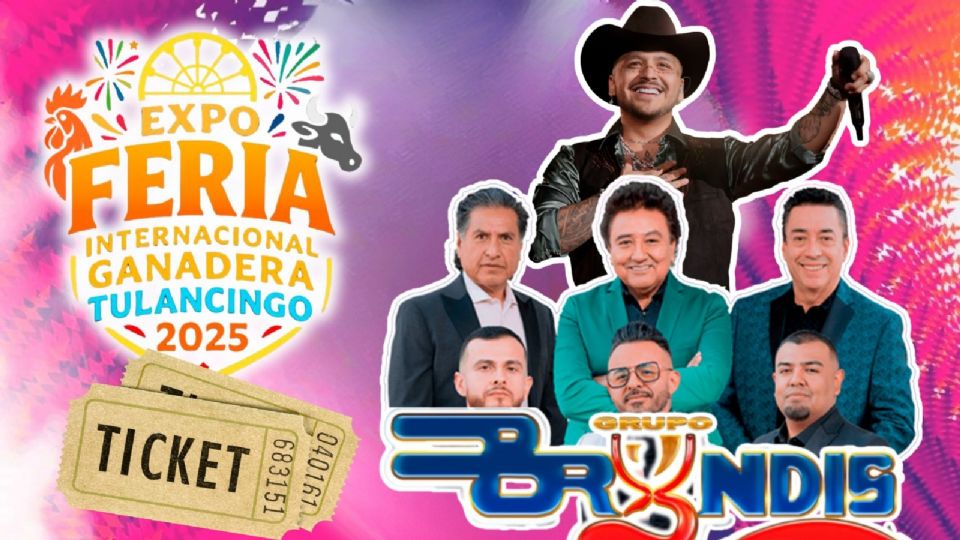 Estos son los artistas que se presentarán HOY en la Expo Feria Tulancingo 2025