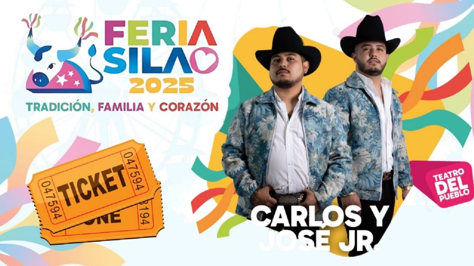 Carlos y José Jr se presentarán HOY en la Feria Silao 2025
