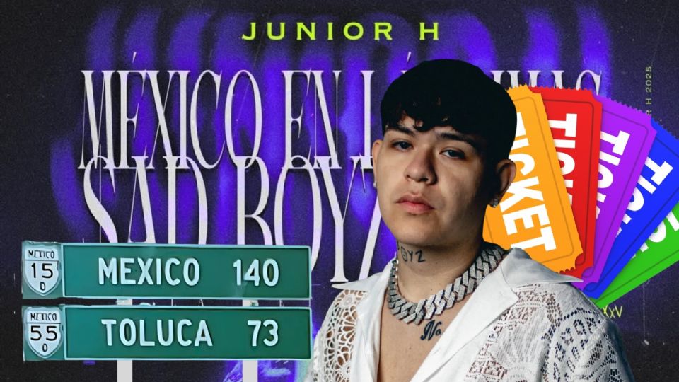 Precio de los boletos para Junior H en el Estado de México