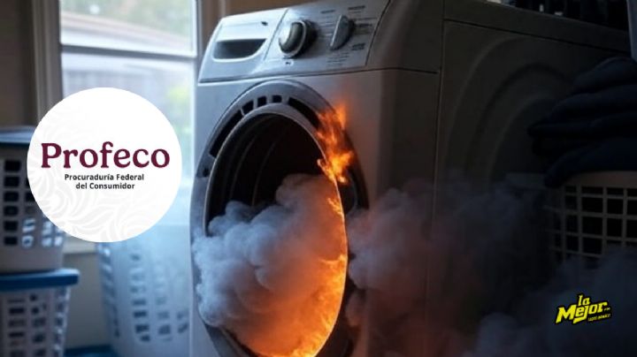 ¡Cuidado con tu secadora! Profeco alerta por riesgo de incendio en más de 500 unidades de 3 marcas