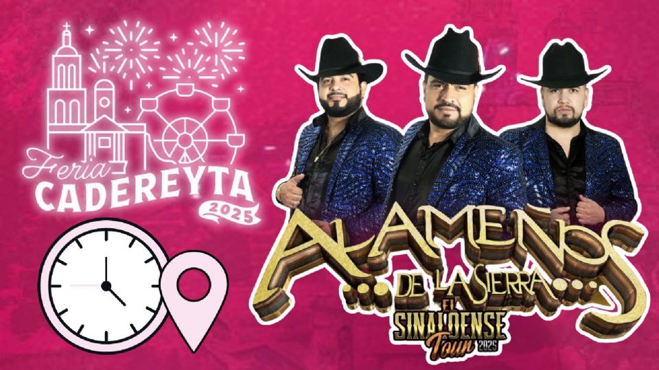 Los Alameños de la Sierra se presentarán HOY en la Feria Cadereyta 2025