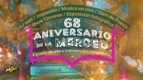 ¿Cuándo es el aniversario de La Merced 2025 y qué sonideros se presentarán gratis?