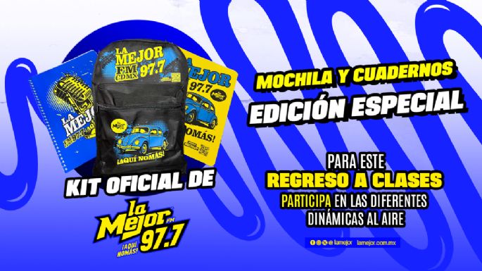 Mochilas y Cuadernos para este regreso a Clases