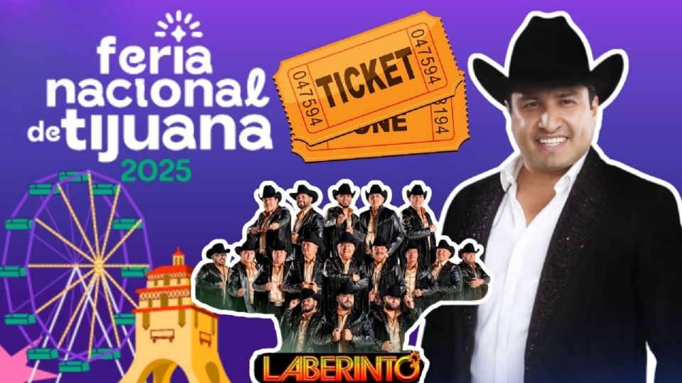 Estos son los artistas que se presentarán HOY en la Feria Nacional de Tijuana 2025.