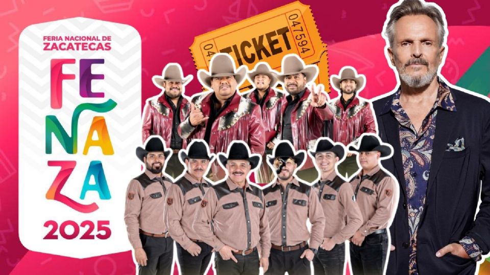 Estos son los artistas que se presentarán HOY en la Feria Nacional  de Zacatecas 2025