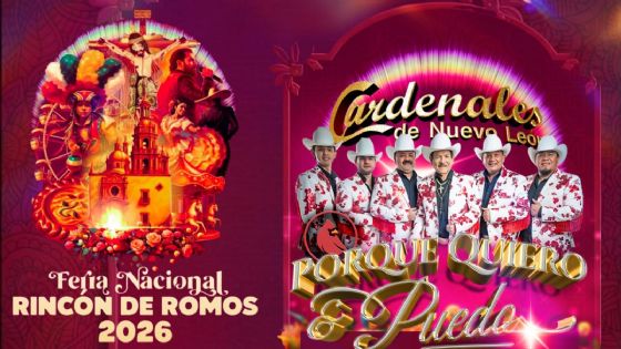 Feria Nacional Rincón de Romos 2026: ¿Qué artistas se presentarán HOY 11 de enero? Programa completo