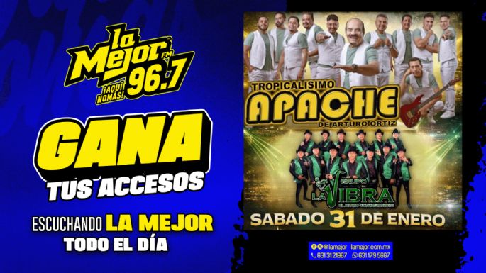 LA MEJOR TE LLEVA A TROPICALISIMO APACHE