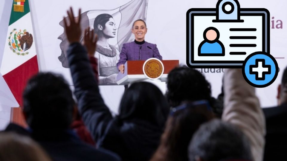 Claudia Sheinbaum anuncia la credencializacion del Servicio Universal de Salud