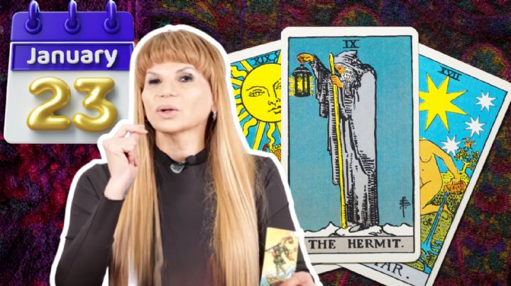 Cartas del Tarot de Mhoni Vidente: Conoce el mensaje URGENTE para cada signo HOY 23 de enero